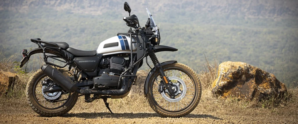 yezdi adventure price on-road