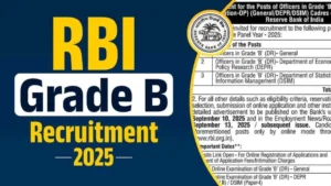 RBI Officer Grade B Salary