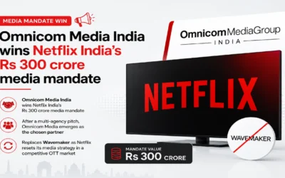 Omnicom Media India has won Netflix